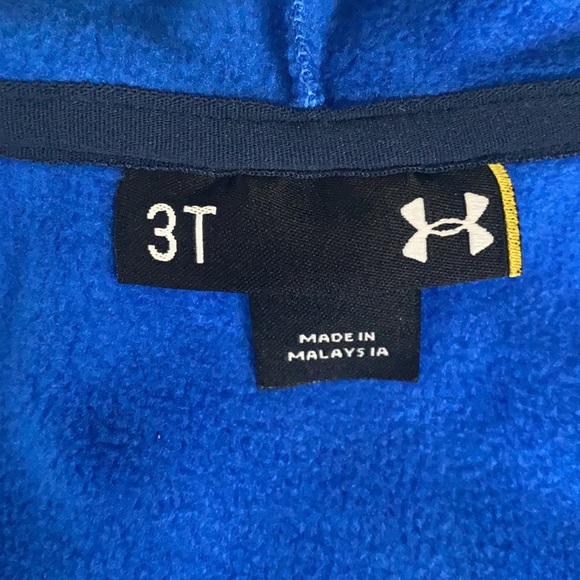 Under Armour Boys Full Zip Hooded Jacket - Picture 3 of 4